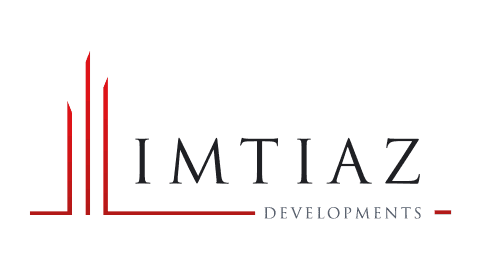 לוגו של חברת Imtiaz Developments, הכולל שלוש קווים אדומים אנכיים בגבהים שונים בצד שמאל, עם הכיתוב IMTIAZ באותיות שחורות גדולות והכיתוב DEVELOPMENTS באותיות אפורות קטנות יותר בפינה הימנית התחתונה. לוגו של חברת Imtiaz Developments, הכולל שלוש קווים אדומים אנכיים בגבהים שונים בצד שמאל, עם הכיתוב IMTIAZ באותיות שחורות גדולות והכיתוב DEVELOPMENTS באותיות אפורות קטנות יותר בפינה הימנית התחתונה.