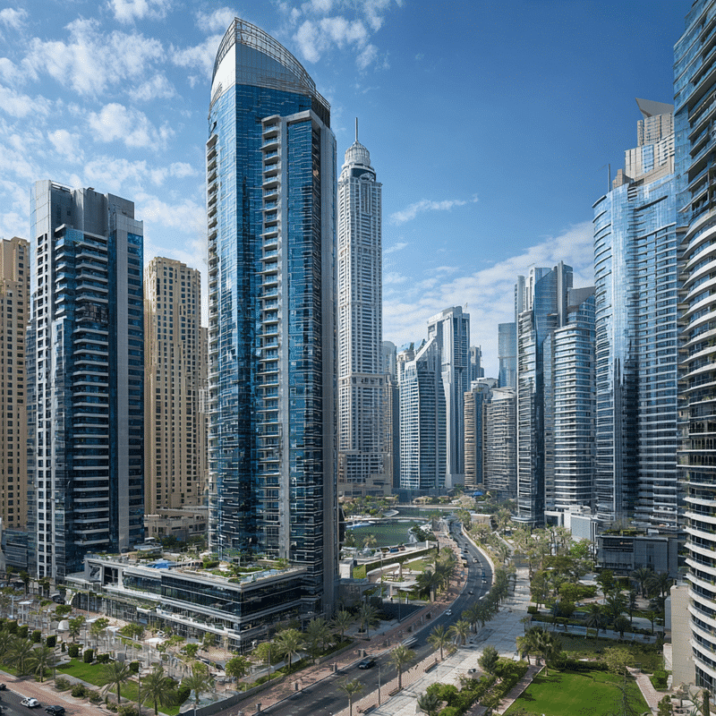 כל מה שרציתם לדעת על אזור Jumeirah Lakes Towers: נווה מדבר עירוני וחי בדובאי מידע על Jumeirah Lakes Towers