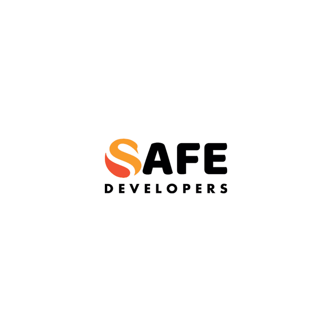 לוגו עם המילה SAFE באותיות שחורות מודגשות, הכולל את האות S בגוון כתום מדורג, ומתחתיה המילה DEVELOPERS באותיות שחורות קטנות יותר. הרקע הוא אפור בהיר, המשקף את הסגנון המודרני של Gardenia Livings. לוגו עם המילה SAFE באותיות שחורות מודגשות, הכולל את האות S בגוון כתום מדורג, ומתחתיה המילה DEVELOPERS באותיות שחורות קטנות יותר. הרקע הוא אפור בהיר, המשקף את הסגנון המודרני של Gardenia Livings.