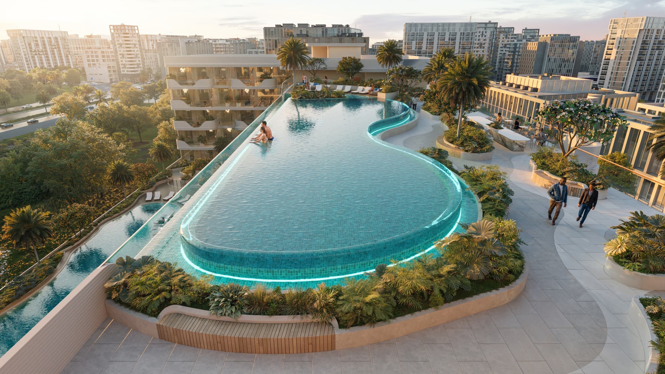 Rooftop Infinity Pool