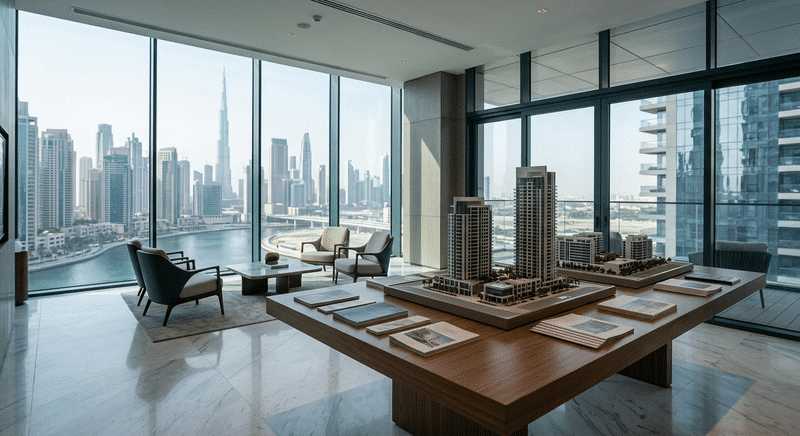 Overview of additional costs when buying property in Dubai, featuring iconic skyline.